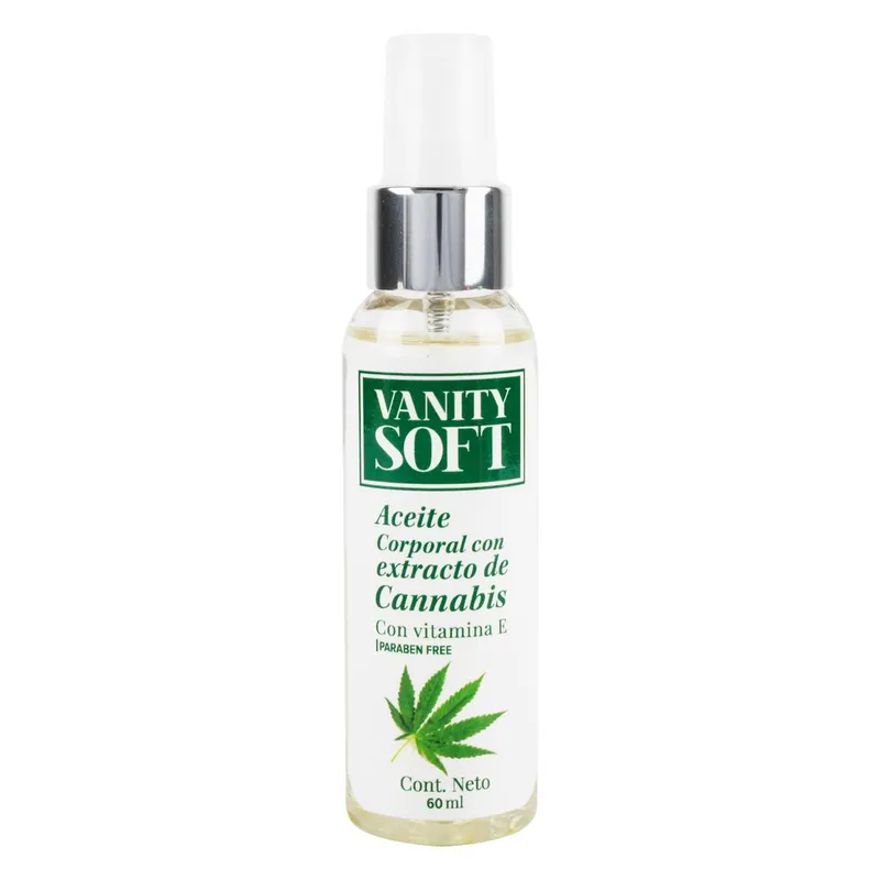 Aceite Corpor Vanity Soft Cannabis 60 mL
