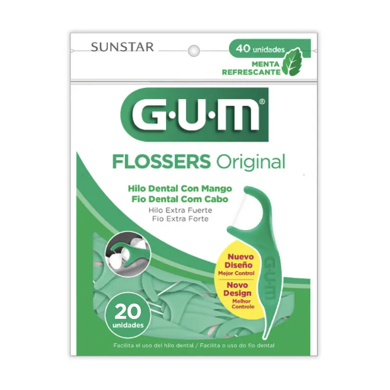 Hilo Dental Gum Flosser Original 20 unidades