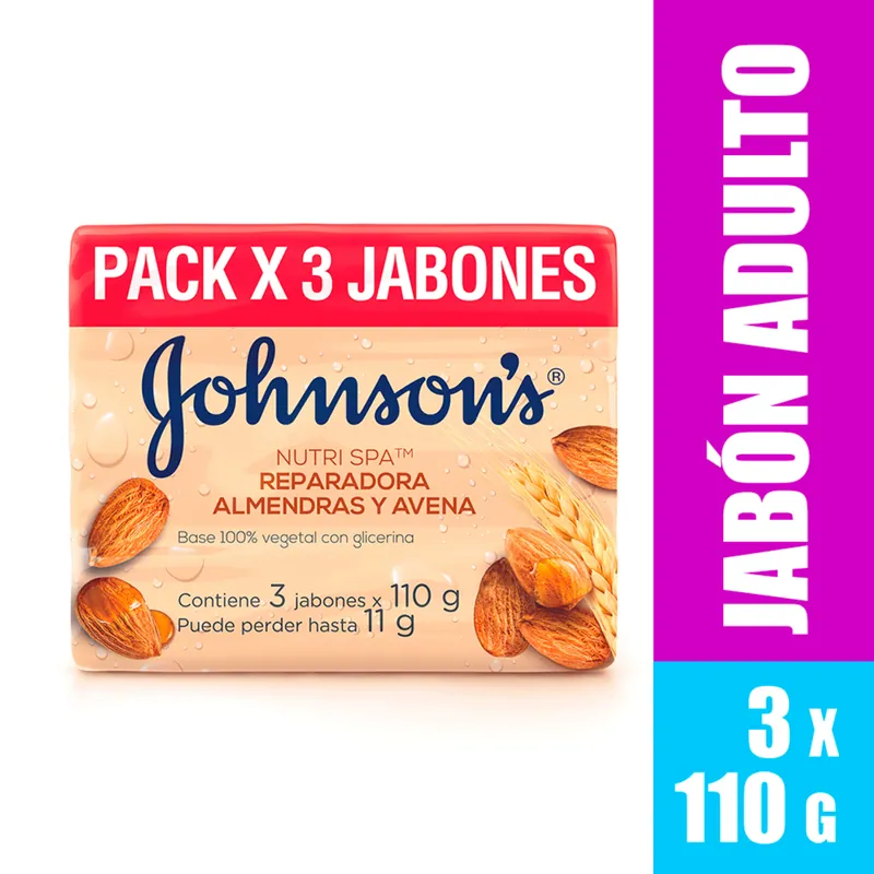 Jabon Jj Adulto Avena 110 g