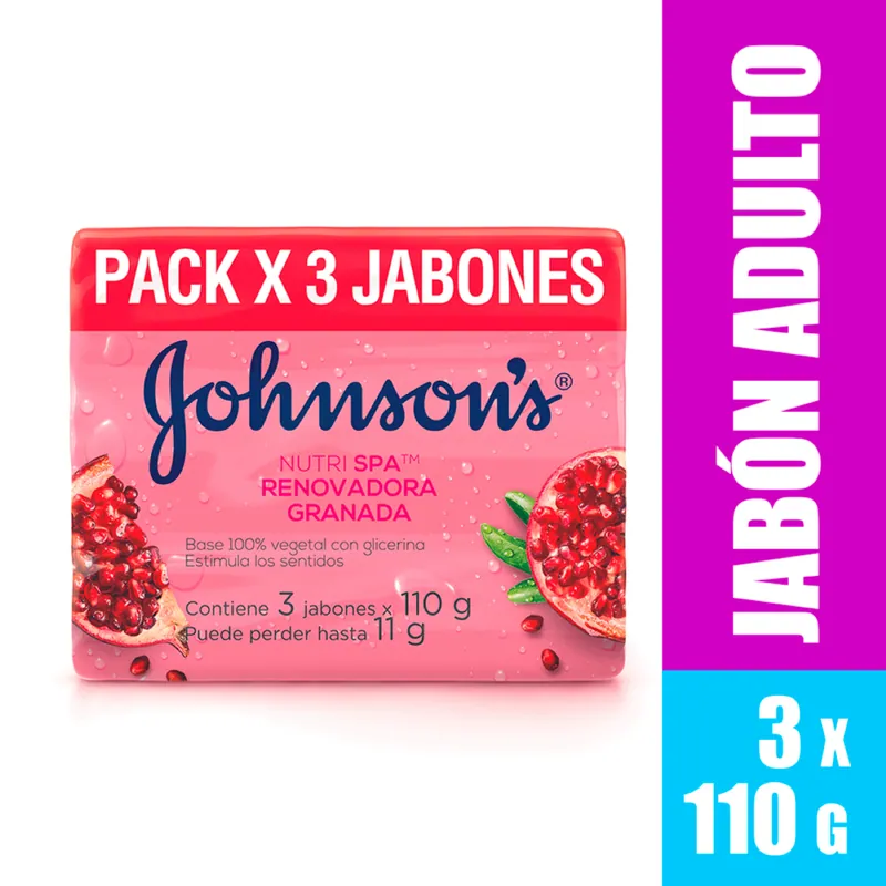Jabon Jj Adulto Granada 110 g