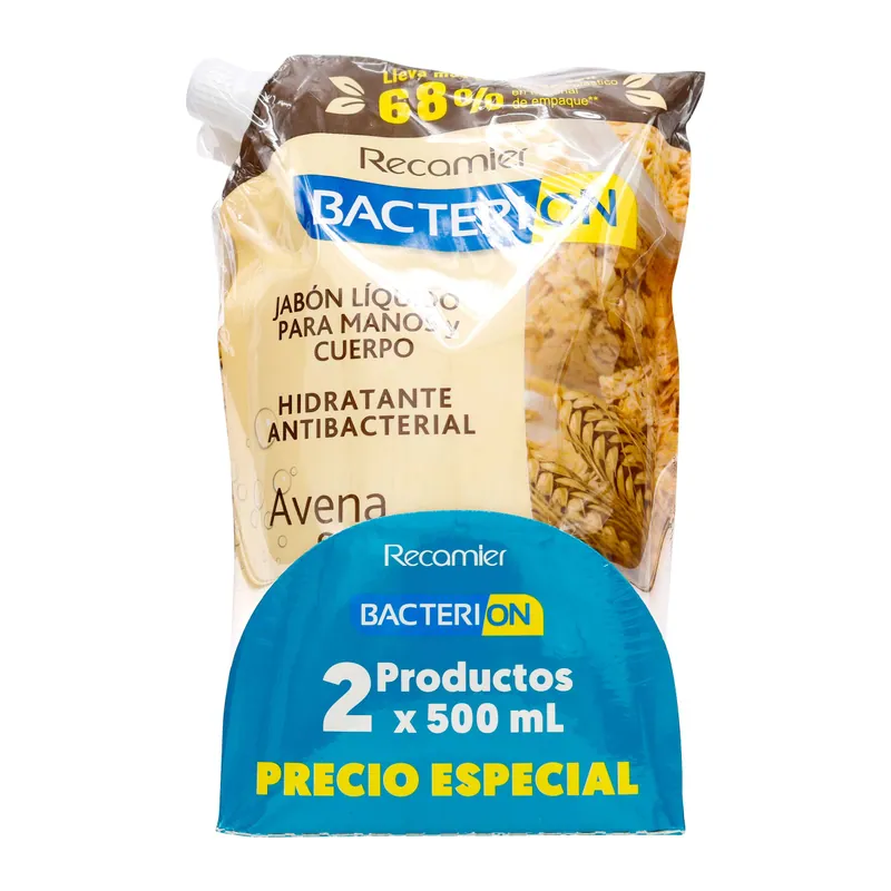 Jabon Bacterion Ave Mie 500 mL P E