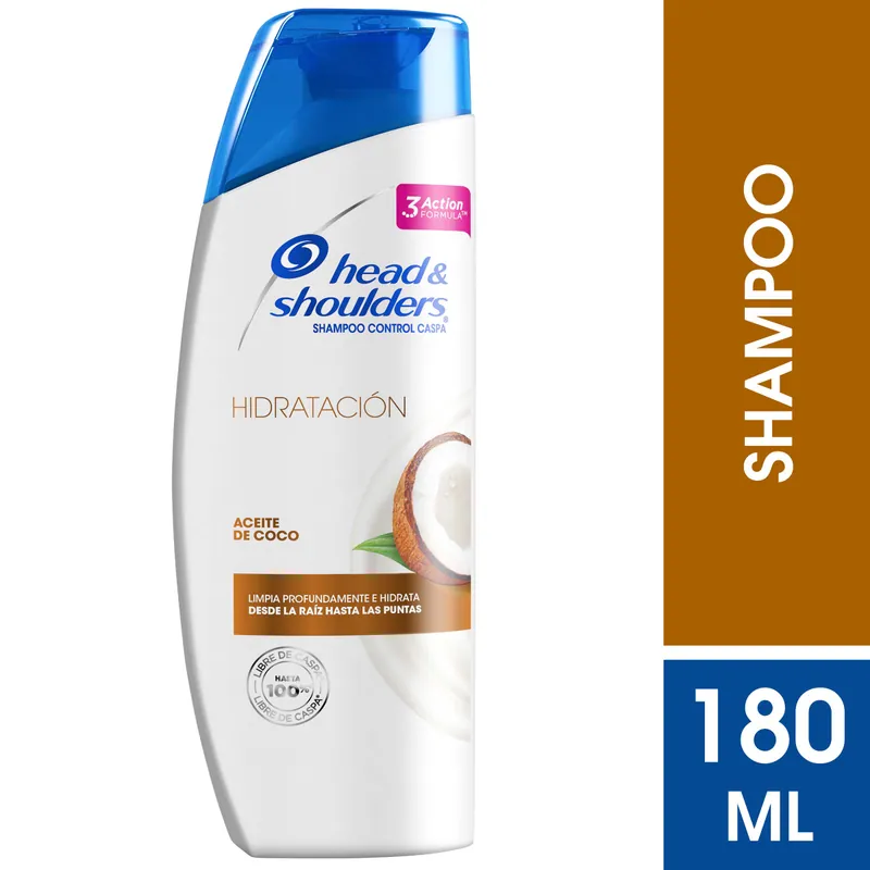 Champú Head-Should hidratación a Coco 180 mL