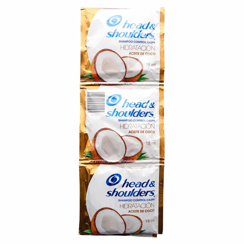 Champú Head-Should Hidrat a Coco 18 mL 12sbs