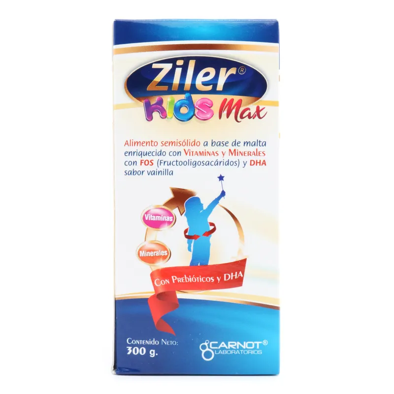 Ziler Kids Max Sabor Vainilla 300 g