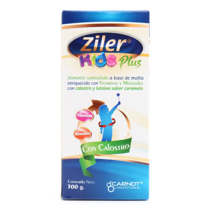 Ziler Kids Plus Sabor Caramelo 300 g