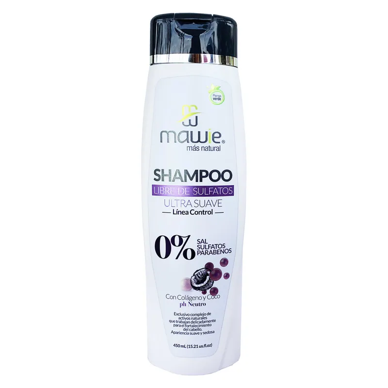 Champu Libre de Sulfatos Mawie 450 mL
