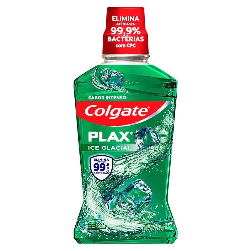 Enj Colgate Plax Ice Glacial 250 mL