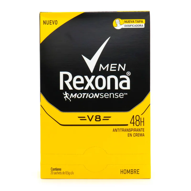 Desodorante Rexona Hombre V8 8.5 g x 20 Sb H