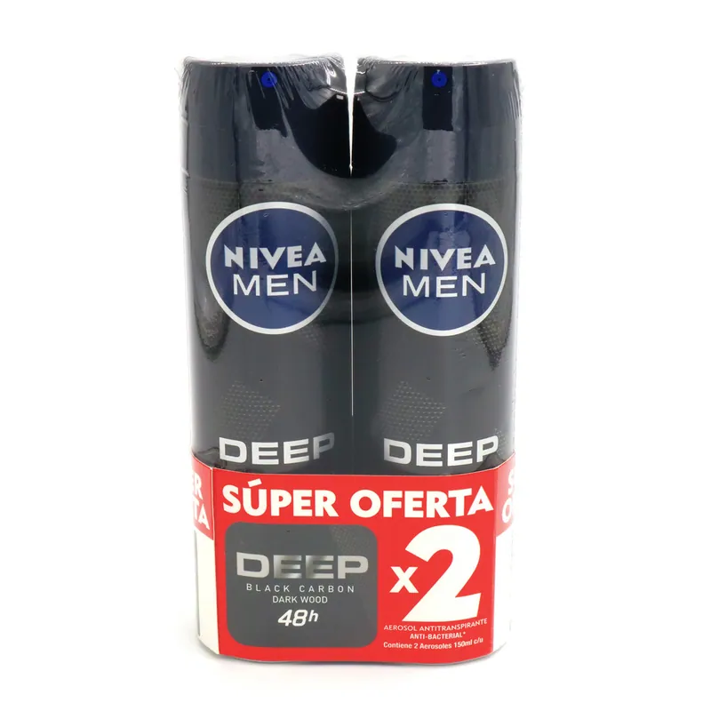 Desodorante Nivea Men Deep Spray 150 mL S D