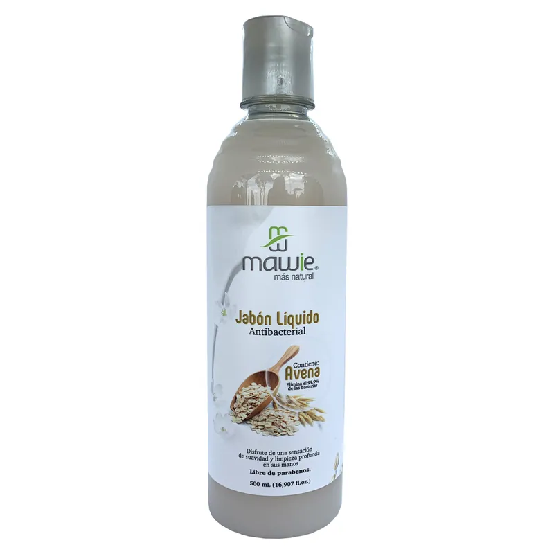 Jabon líquido Antibact Avena Mawie 500 mL