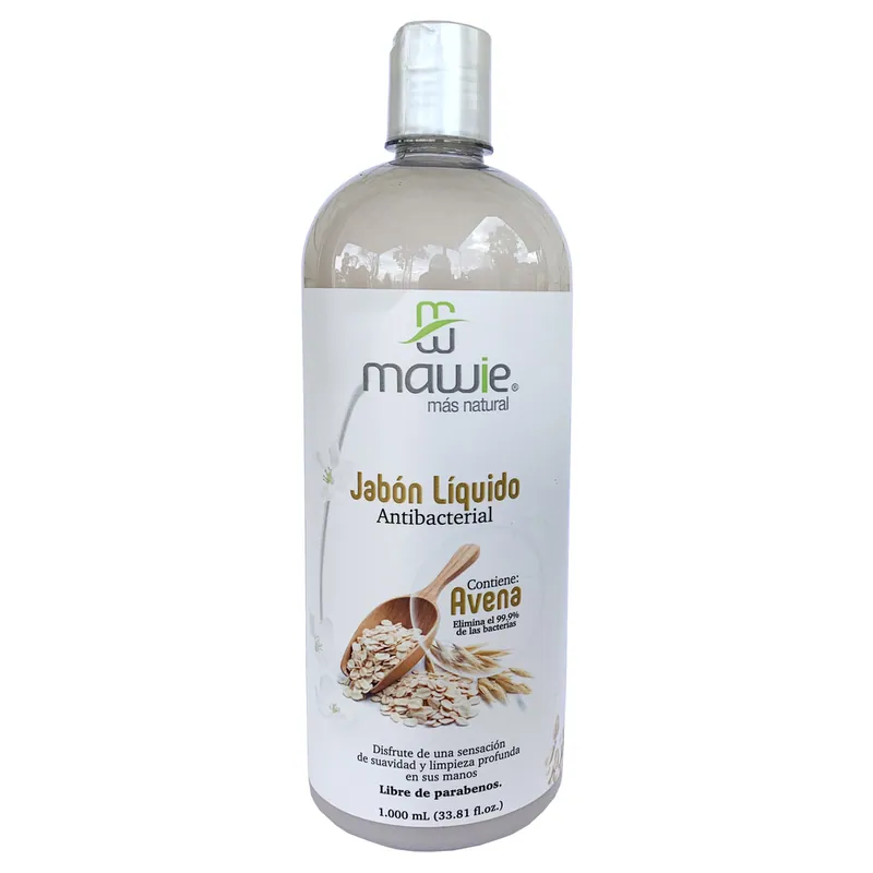 Jabon líquido Antibact Avena Mawie 1000 mL