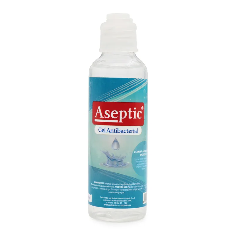 Gel Antibacterial Aseptic 60 mL