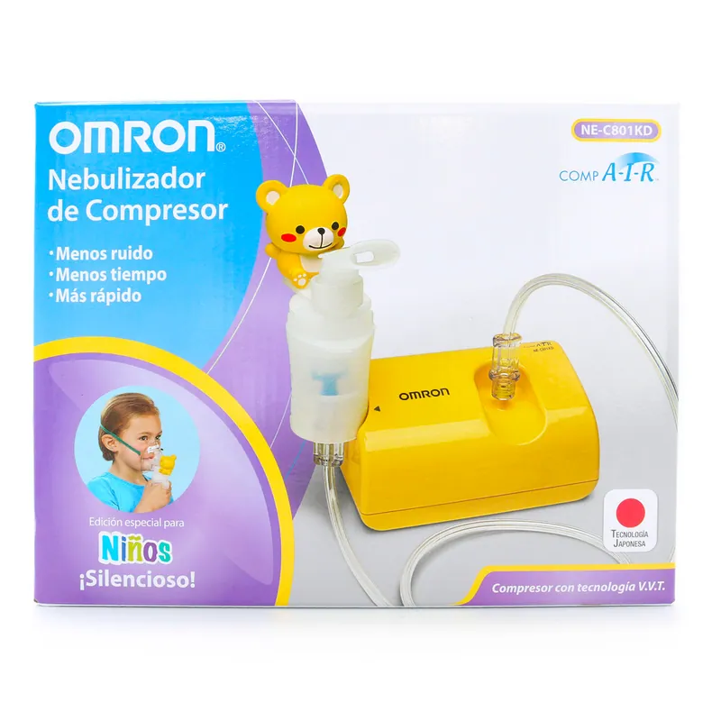 Nebulizador comprimidos Omron Ne-C801 Nin V V T