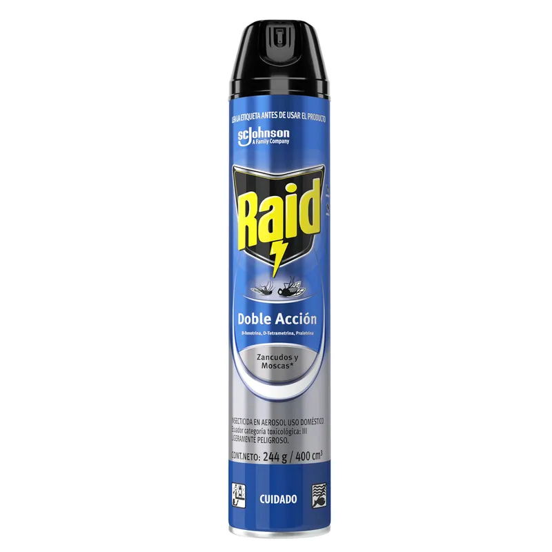 Raid Spray Doble acción 400 mL