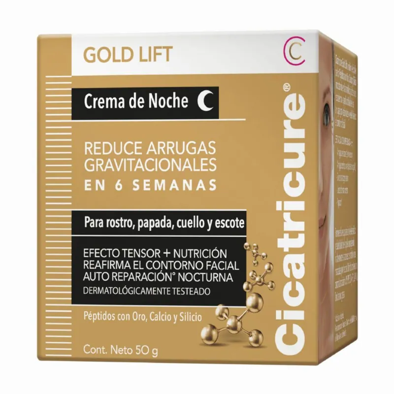 Cicatricure CR Fac Gold Lif Noch 50 g