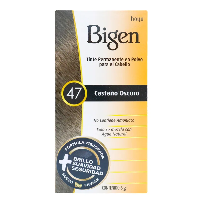 Bigen 47 castaño Oscuro 6 g