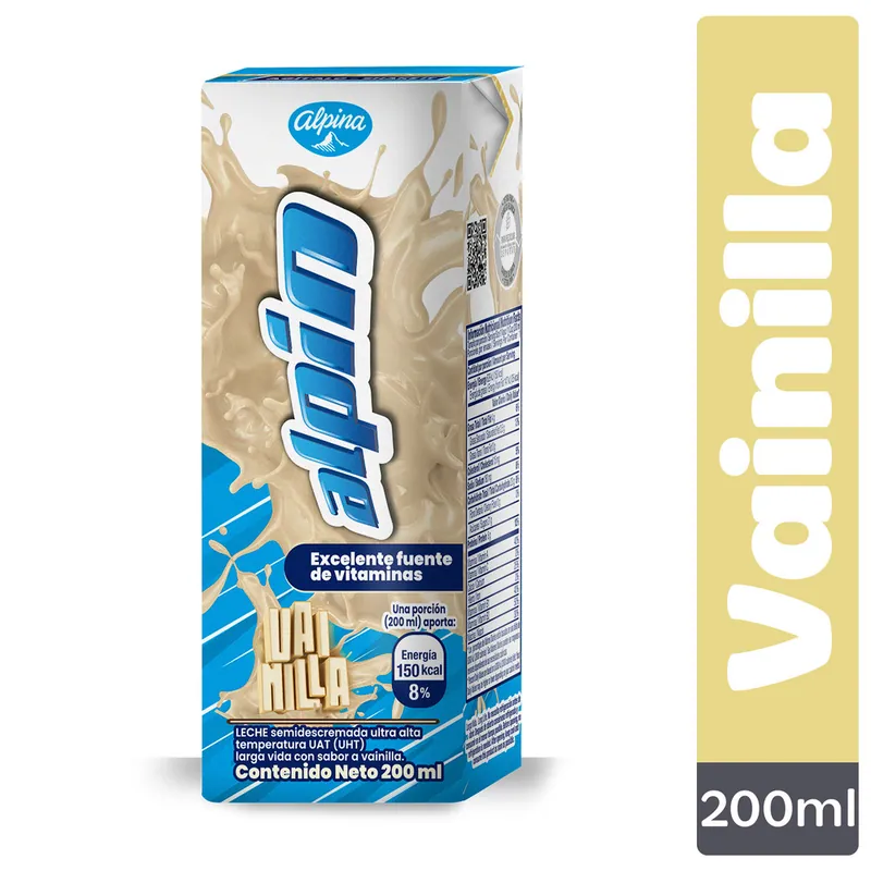 Leche Alpin Vainilla 200 mL