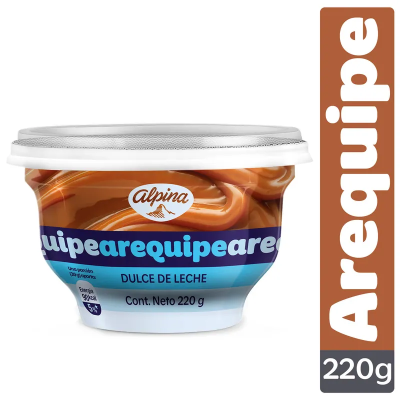 Arequipe Alpina Dulce Leche 220 g