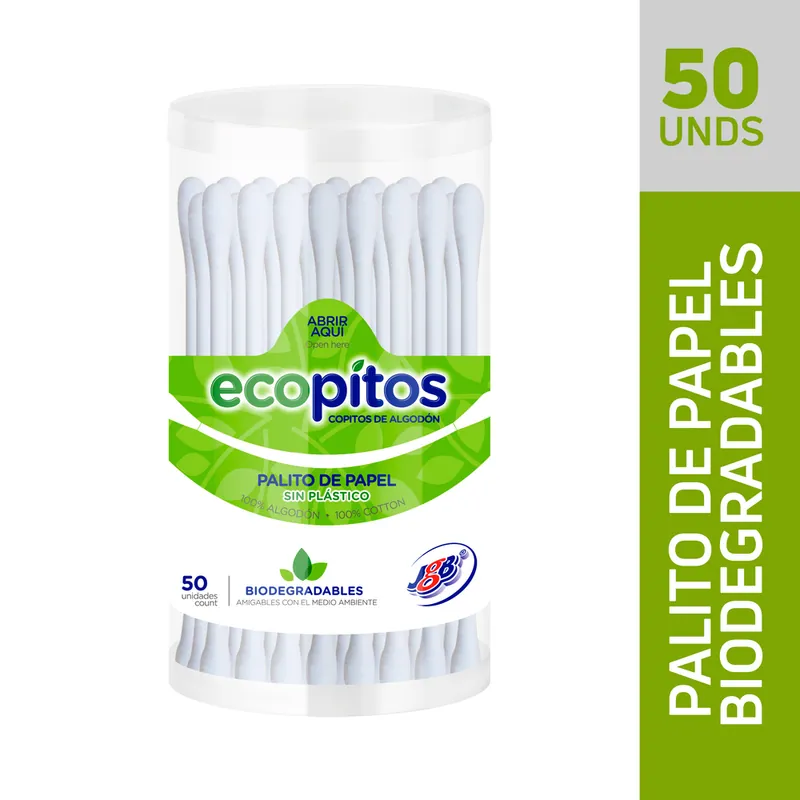 Copitos Eco Jgb frasco 50 unidades