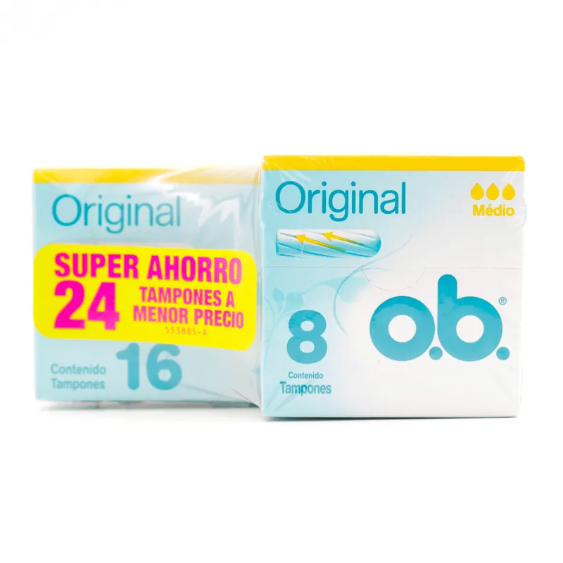 Tam Ob Ori Med 16und+ori Med 8 unidades S