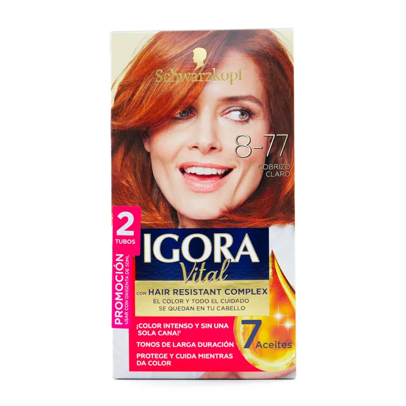 Igora Vital D Tubo 8-77 Cobrizo Claro