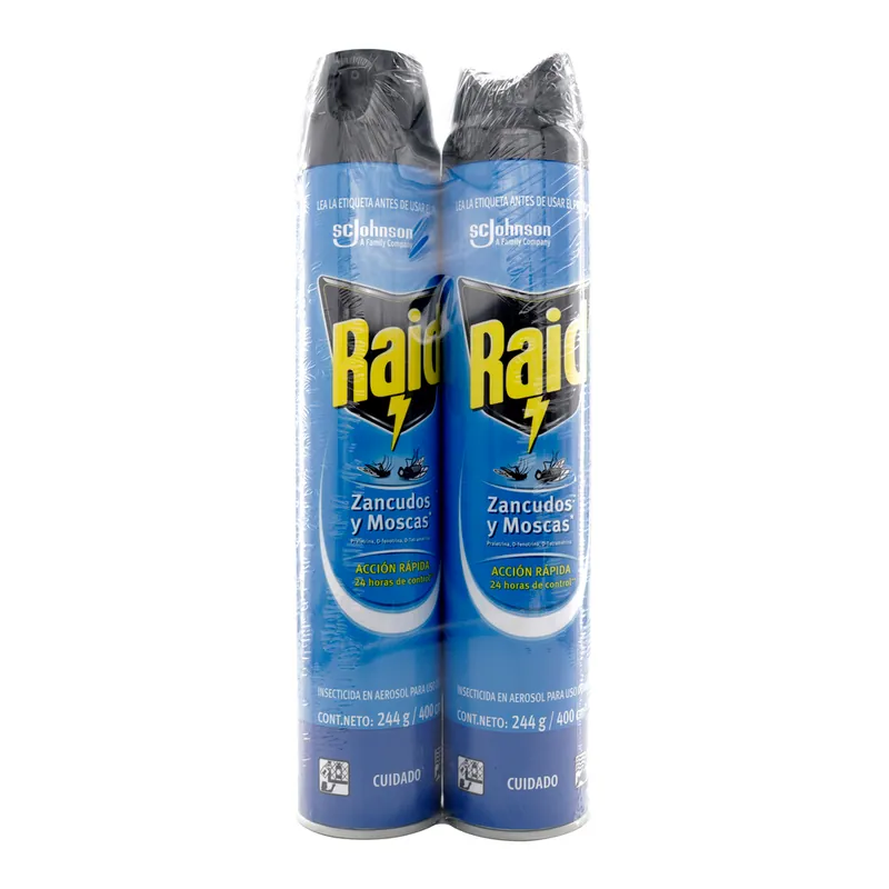 Raid Aerosol Elimina Voladores 400m