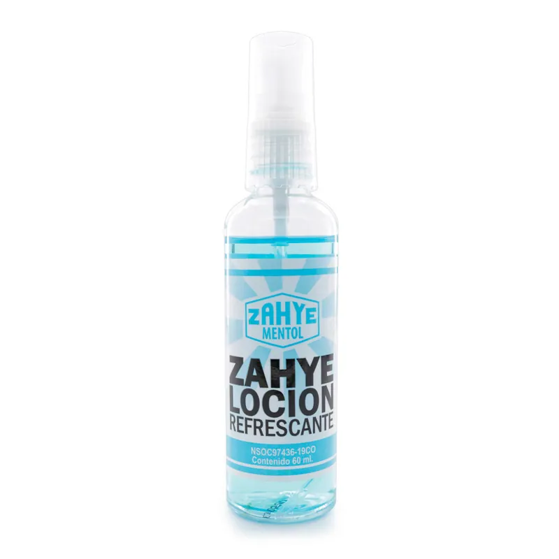 Zahye loción Refrescante Mentol 60 mL
