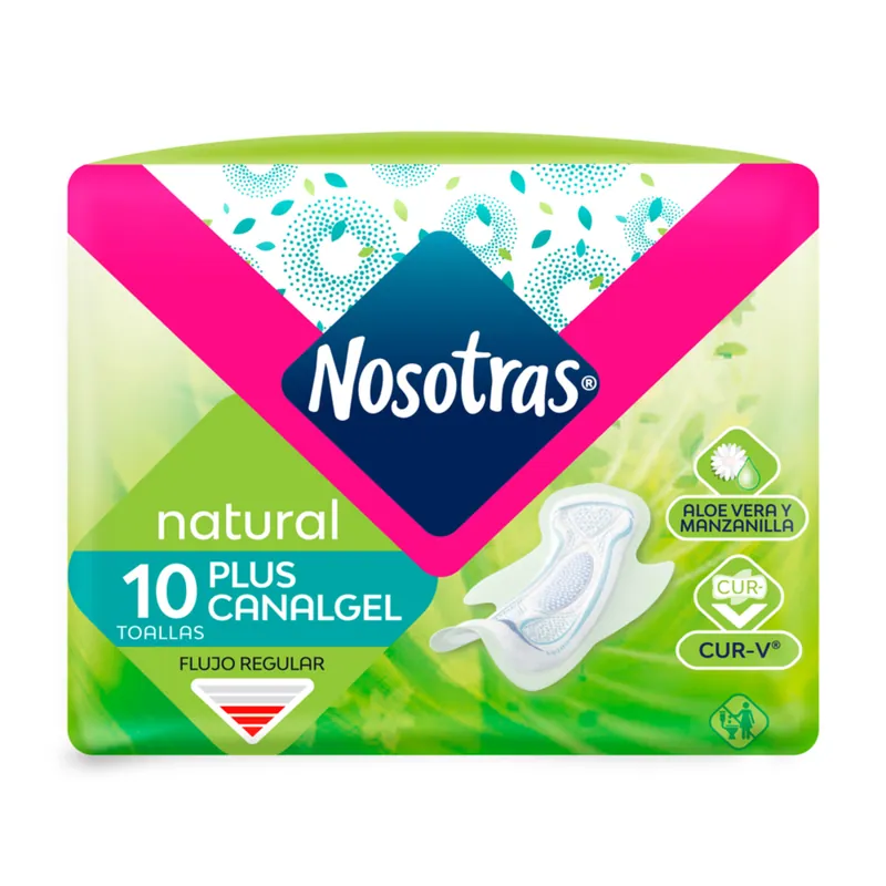 Toa Nosotras Nat Plus Canalgel 10 Uds
