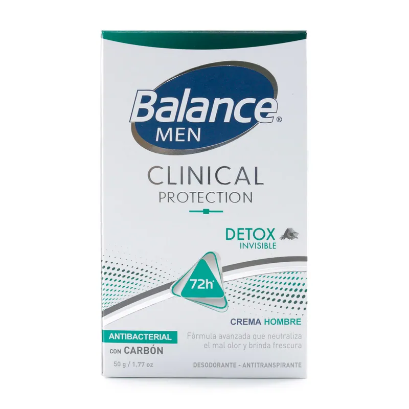 Desodorante Balance crema Clinical Detox Men 50 g