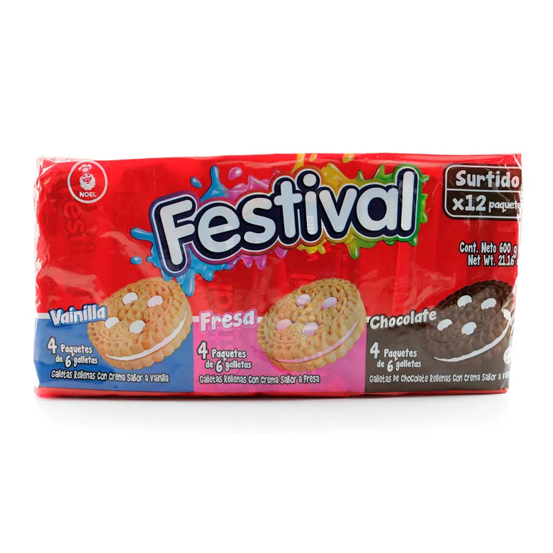 Galletas Festival Surtidas 12 unidades