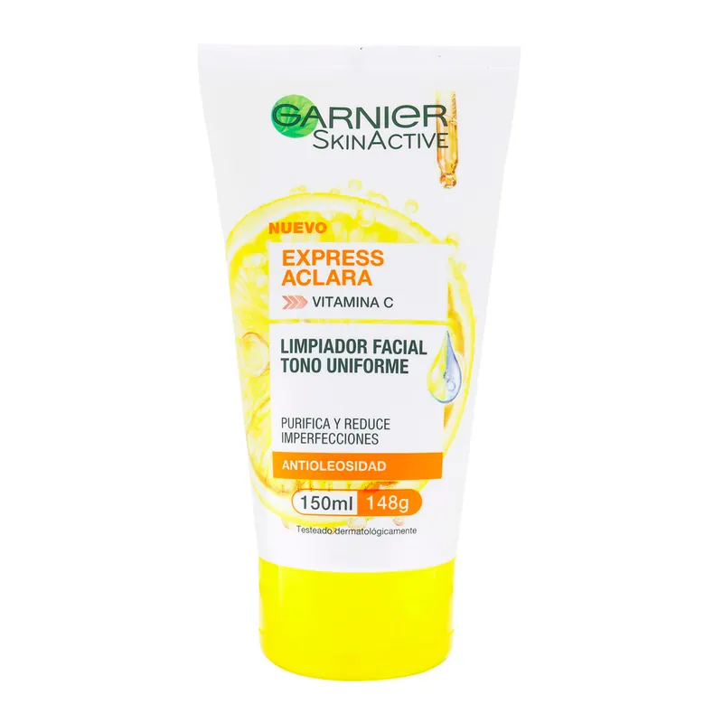 Garnier Gel Limpiador Fac Aclara 150 mL