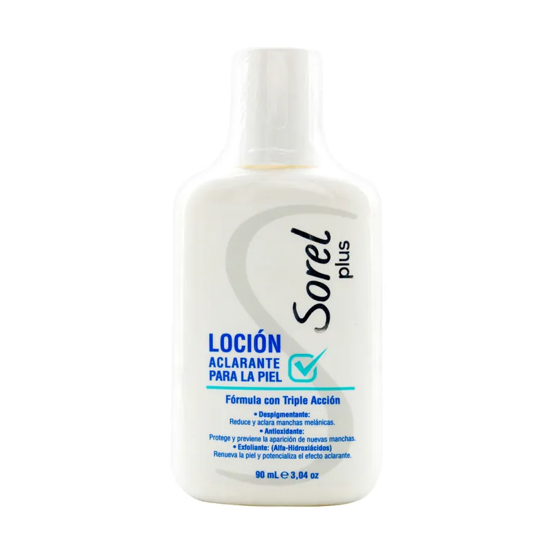 Loción Sorel Plus Aclarante 90 mL