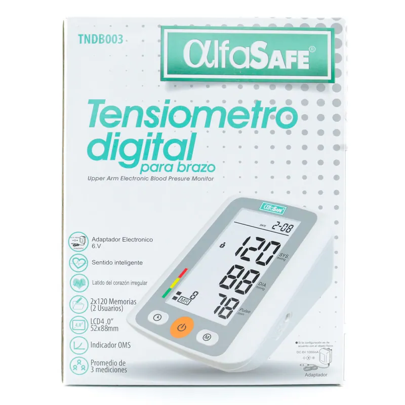 Tensiometro Digital Brazo Alfasafe Hk- 8
