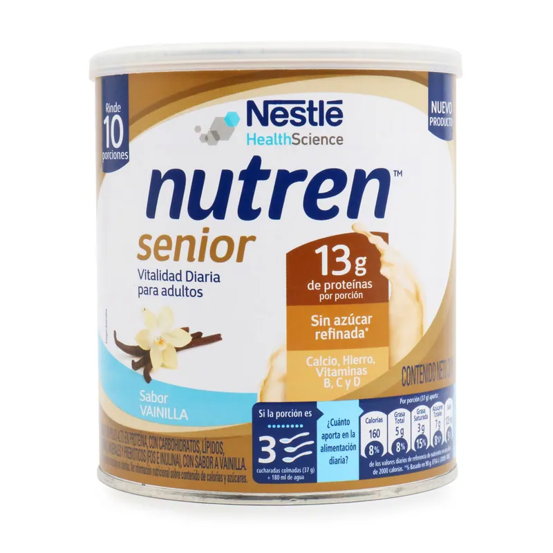 Nutren Senior Polvo Vainilla 370 g