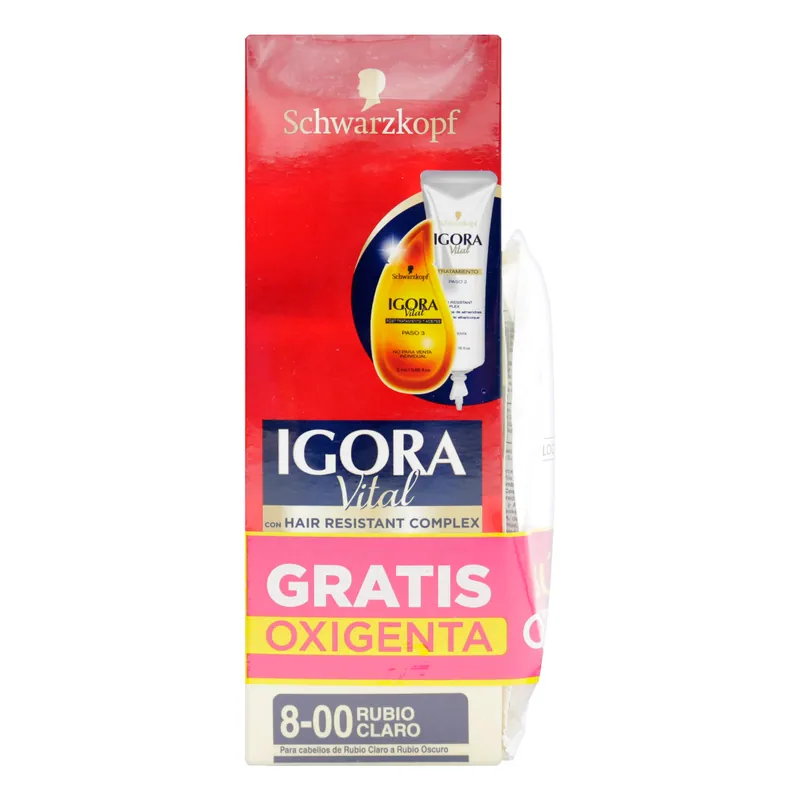 Igora Vita Tubo 8-00 Rub Claro+2 Oxi