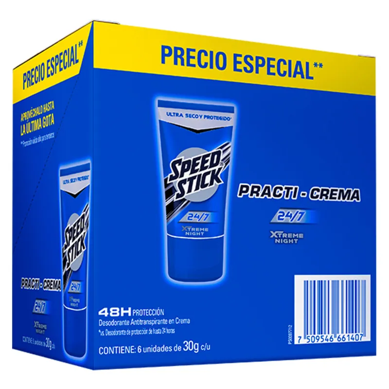Desodorante Menn Spe Ext Nigh crema 30 g 6und P E