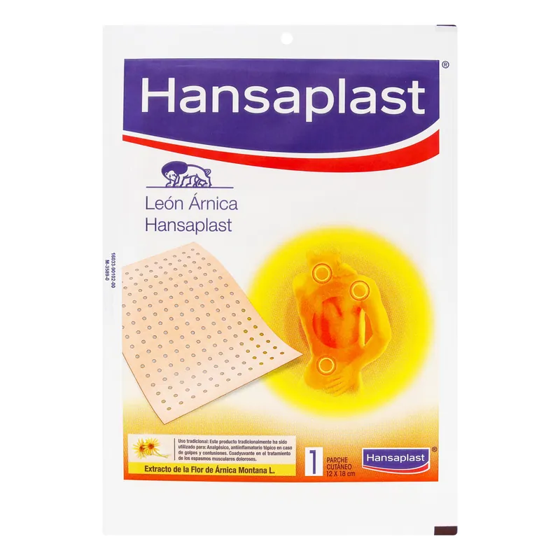 Parche Leon con árnica Hansaplas Ud