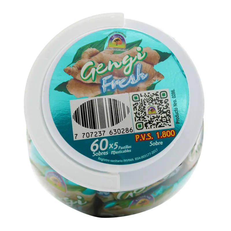 Gengifresh Bombonera 60 sobres 5 tabletas