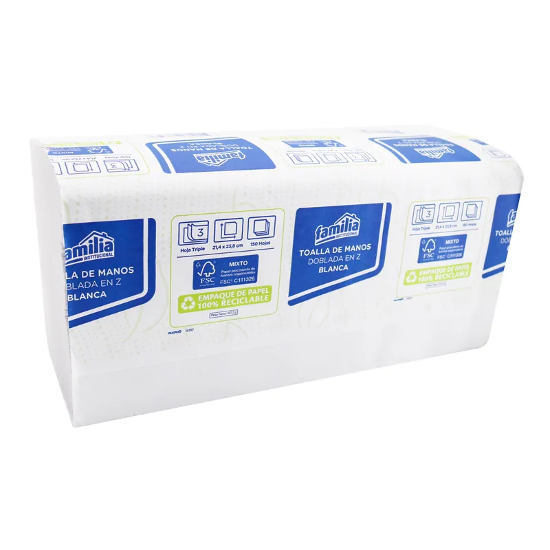 Toa Mano Fami Tri Hoja Blanca 150 Ud