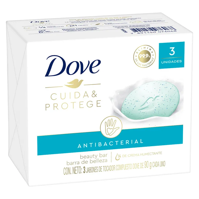 Jabon Dove Cuida Protege 90 Gramos