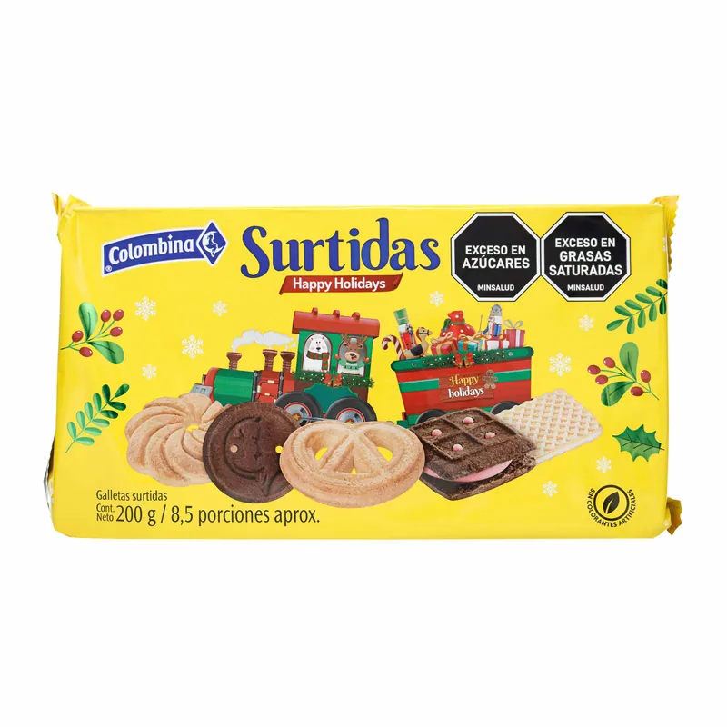 Galleta Colombina Surtida Nal 200 g