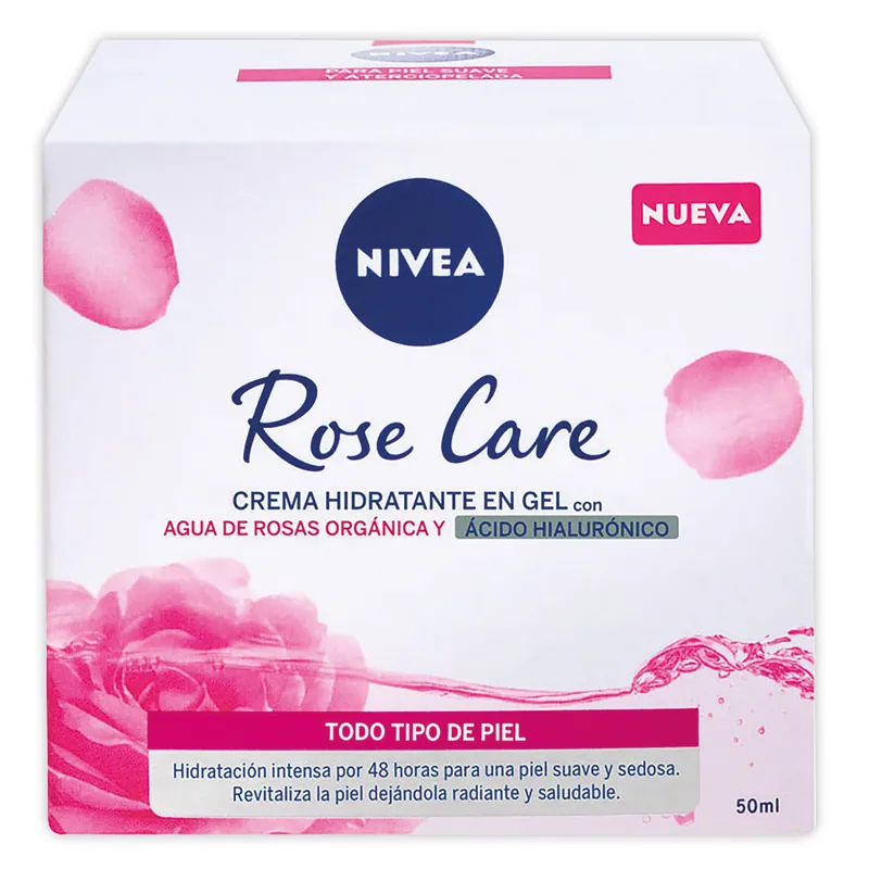 Nivea Agua de Rosas crema Hidrat 50 mL