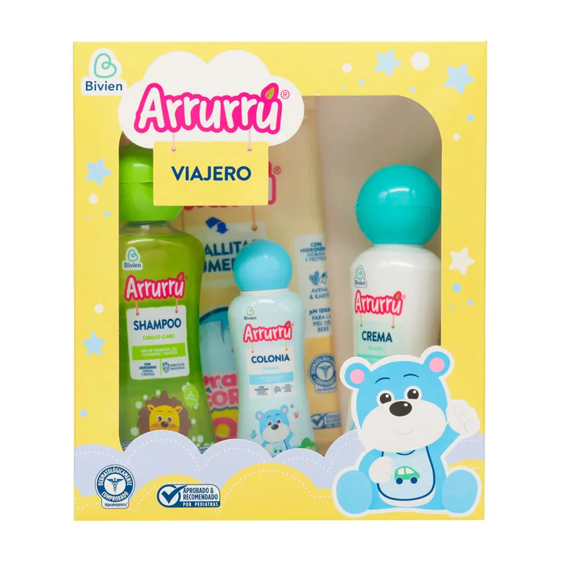 Est Arrurru Viajero Azul 4 Articulos