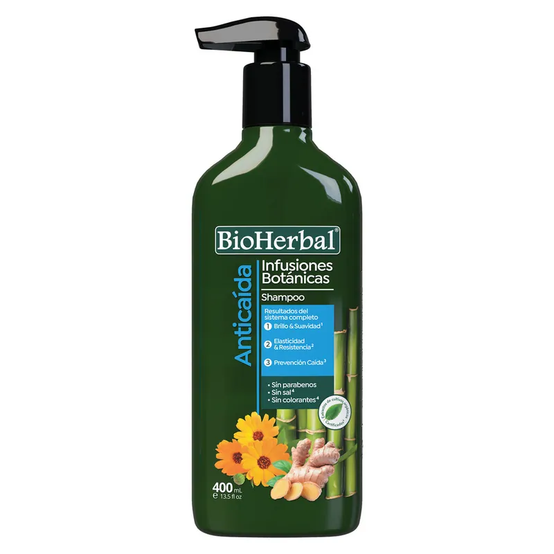 Champú Bioherbal Anticaida 400 mL