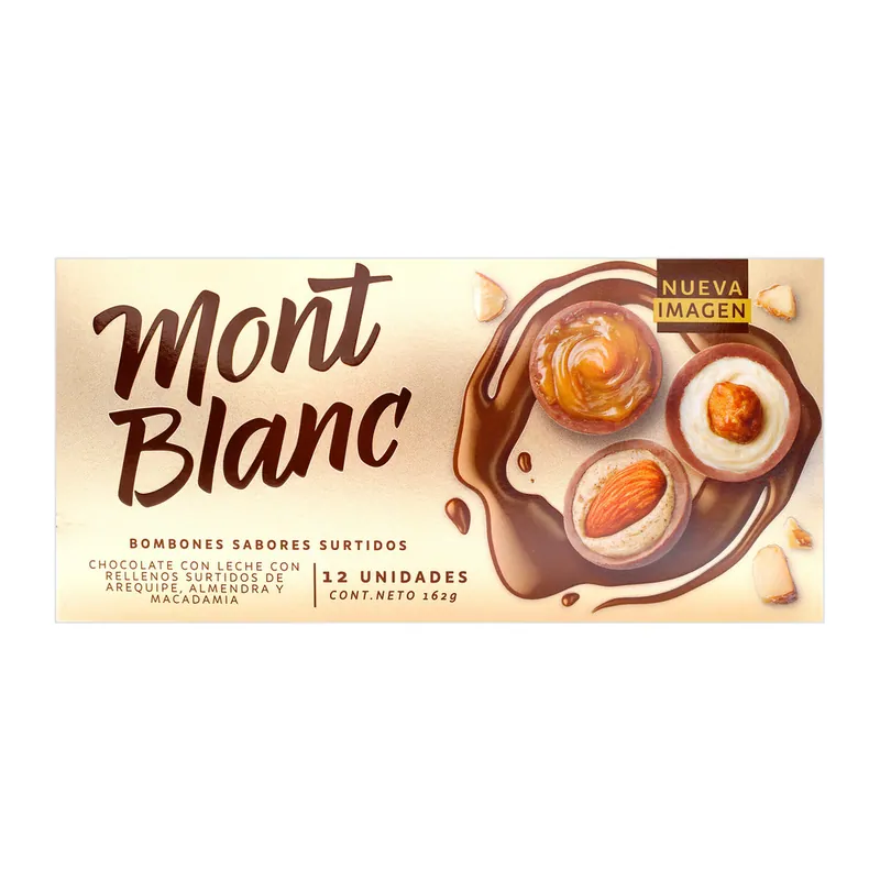 Choc Mont Blanc Estuche Surtido 12 unidades