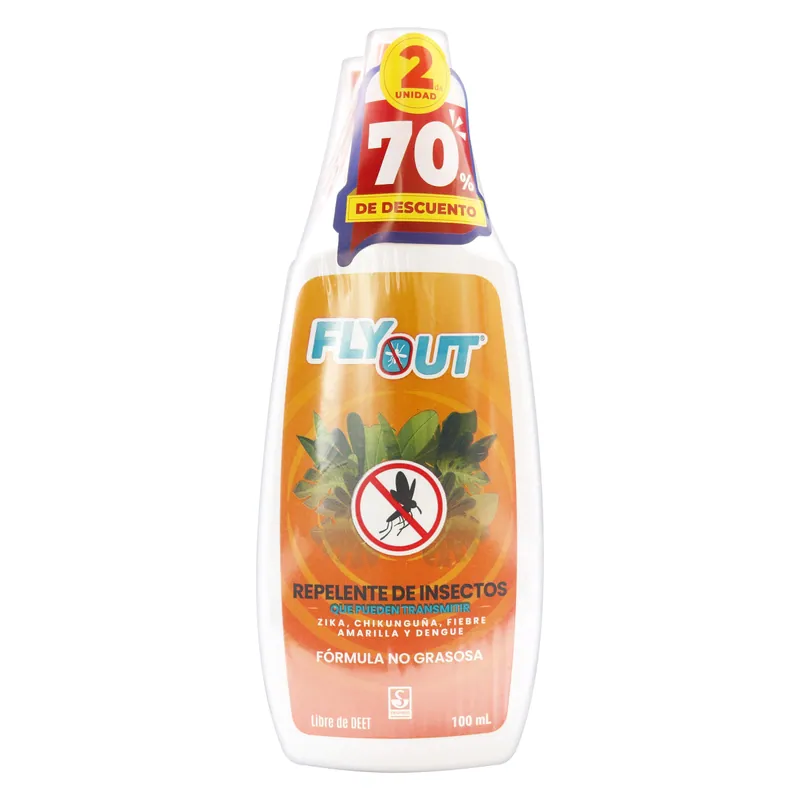 Repelente Fly Out 100 mL Pag1ll2do P E