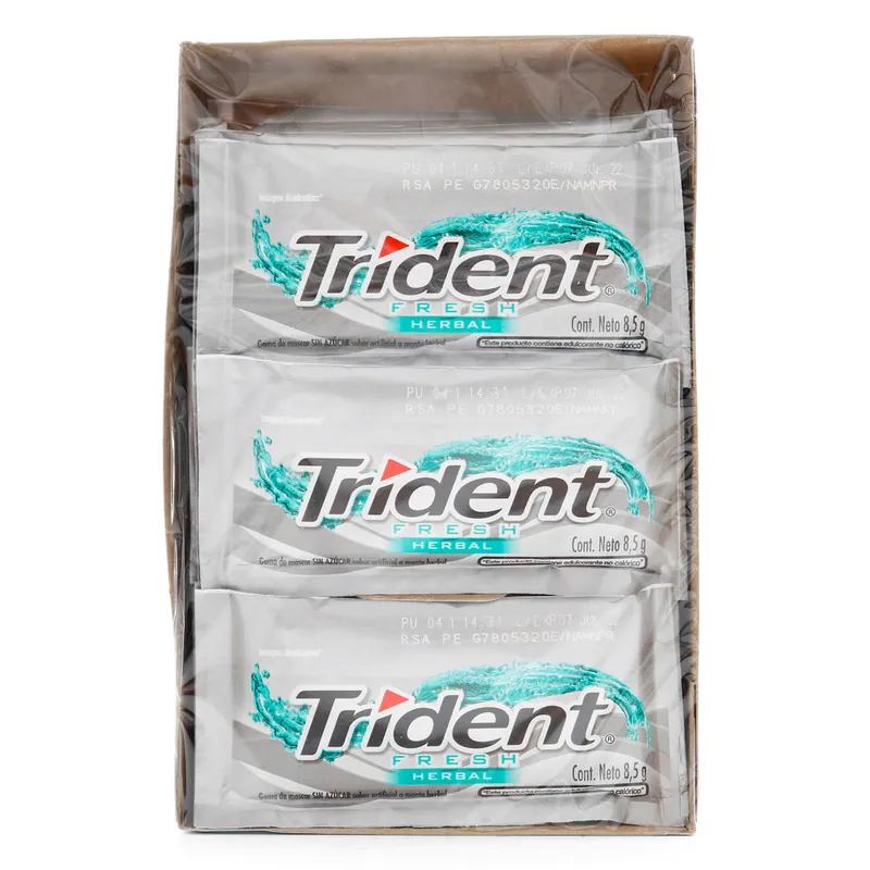 Trident 5s Fresh Pos Display 18 Ud 8.5 g