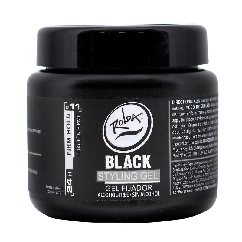 Gel Rolda Radical Black 120 g