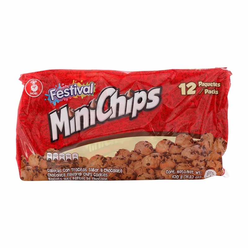 Galle Festival Minichips Choc 12pack 35 g
