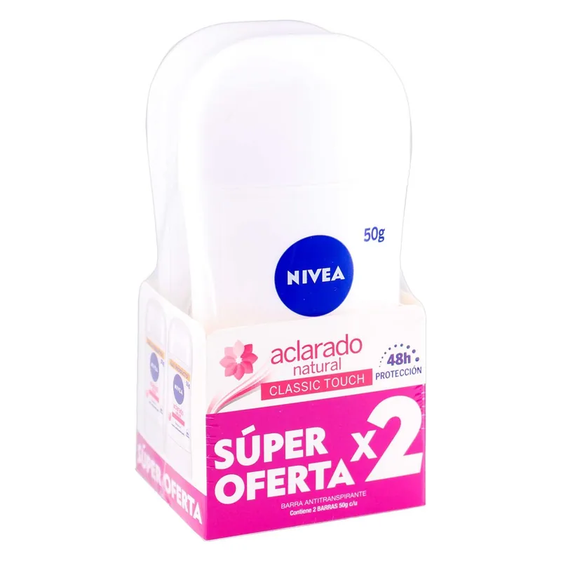 Desodorante Nivea Barra Tono Natural 50 g